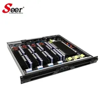 D-500 Profesyonel 4 Kanal AB Sınıfı Güç Amplifikatörü Push-Pull Transistörlü Amplifikatör KTV Sahne Ses Sistemi için