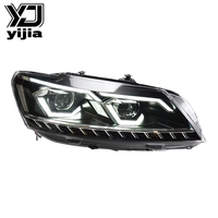 Applicable aux Volkswagen Passat B7 11-16, phares LED 12V 55W avec DRL, style de voiture dissimulé