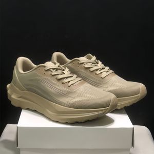 Chaussures de course unisexes automne/hiver, légères, imperméables, respirantes, semelle intermédiaire en EVA, tige en PVC, doublure en cuir véritable - Product Image 3