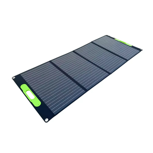 Factory Direct Price 200W Portable Outdoor <b>Foldable</b> <b>Solar</b> <b>Panel</b> Kit Charging for Portable Power Station for Outdoor Use Free Shi - Product Image 1