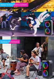 Altavoz Bluetooth de Alta Calidad con Supergraves y Gran Sonido para Fiestas, Bailes y Disfrutar de Momentos Felices, Altavoz Inalámbrico - Product Image 2