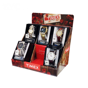<span class=keywords><strong>Custom</strong></span> <span class=keywords><strong>Made</strong></span> OEM Tiers Cardboard <span class=keywords><strong>Countertop</strong></span> Hiển Thị Cho Đồng Hồ - Product Image 5