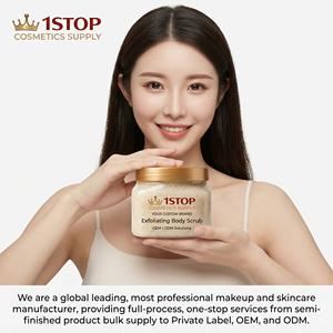 <span class=keywords><strong>Gommage</strong></span> Corporel au Sel avec Rose et Orange Douce, Exfoliant Éclaircissant pour Peau de Poulet, Pot de <span class=keywords><strong>Gommage</strong></span> de Bain Sans Étiquette de Produit - Product Image 3