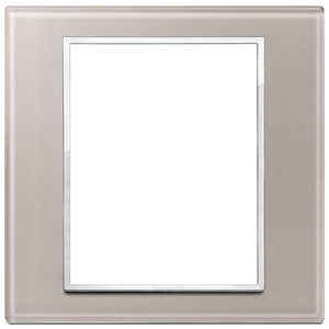 Pearl Grey Wall <b>Switch</b> <b>Plate</b> 18.5 Cm Length 3.3 Cm Height For Electrical Outlet Cover - Product Image 1