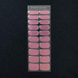 Nouveaux autocollants d'art d'ongle de gel Aurora demi-cuit UV lumière durcissant les autocollants d'ongle semi-durcis conception changeante de couleur fabriqués - Product Image 5