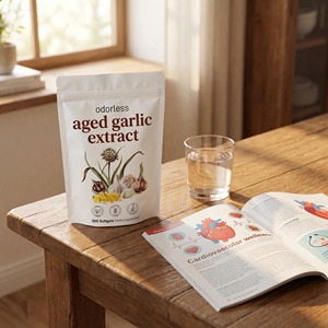 Fabricant en marque blanche : Gélules d'<span class=keywords><strong>ail</strong></span> inodores pour la santé cardiaque, favorisant la circulation saine, le soutien immunitaire quotidien et l'action antioxydante. - Product Image 5
