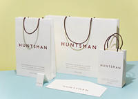 Sacs en Papier de Luxe avec Logo Personnalisé pour Bijoux et Bracelets, Sac de Courses Cadeau avec Ruban de Fermeture