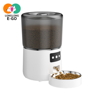 Comedouro Inteligente WiFi 4L para Pets com Alimentação Contínua, Tigela de Aço Inoxidável e Gravação de Voz para Cães e Gatos Domésticos - Oferta Imperdível - Product Image 2