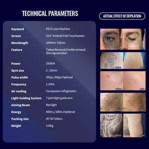 Laser picoseconde KESlaser 2025 pour le métal, machine de suppression de tatouage au laser picoseconde, peeling au carbone, laser Nd Yag pour la suppression de tatouage - Product Image 6