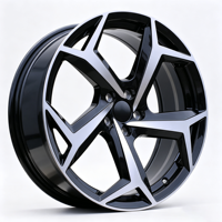 Jantes en alliage d'aluminium de style original, haute résistance et faible poids, pour Volkswagen Golf Polo, jantes tout-terrain, 17 pouces, 6x139.7