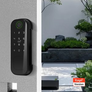Serrure de porte numérique intelligente sans clé Tuya, design étanche avec contrôle par application, idéale pour les portails extérieurs et les portes métalliques - Product Image 3