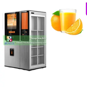 2024コイン式コーヒー自動販売機新鮮オレンジジュース自動販売機