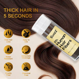 कारखाने थोक मजबूत केराटिन वास्तविक मानव बाल फाइबर पाउडर स्प्रे बालों का निर्माण फाइबर मुक्त उत्पाद परीक्षण - Product Image 3