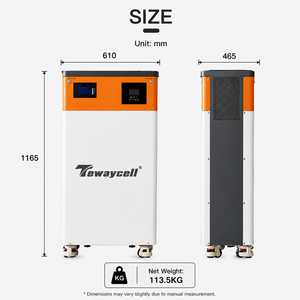 Convertisseur solaire hors réseau tout-en-un 5KW 51.2V 200A avec contrôleur de charge MPPT, cellules LiFePO4, montage en rack pour stockage d'énergie domestique - Product Image 2
