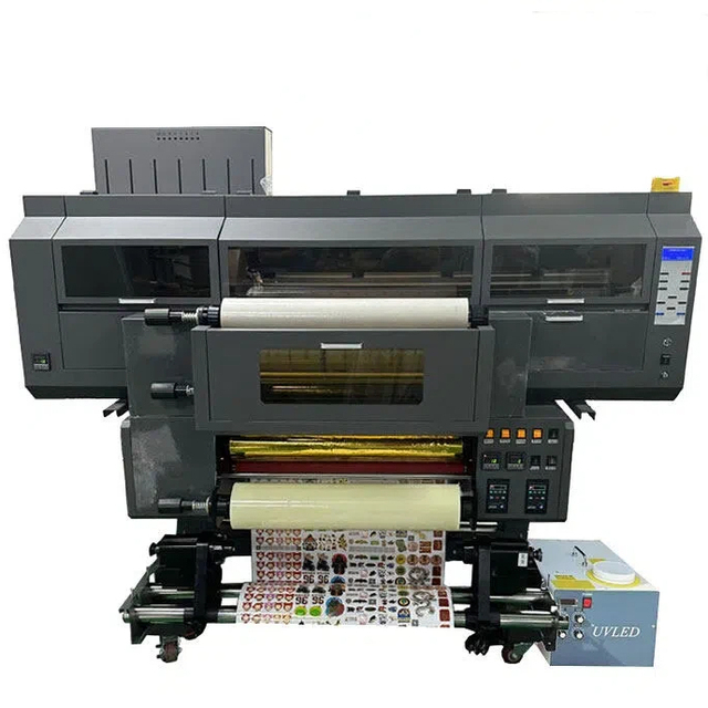 A1 60cm UV DTF Digital Transfer Gold Stamping Printer Machine for Clothing Brand and Personalized Shop