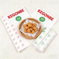 Papier sulfurisé écologique jetable, résistant à la graisse et à l'eau, en PE vierge, imprimé sur mesure, pour l'emballage de produits de boulangerie et de charcuterie