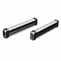 Porte-ski aérodynamique ultra-silencieux pour barres transversales de toit, système de transport de snowboard en aluminium de qualité supérieure