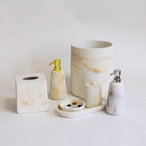 Sanhoo sinh thái thân thiện với khách phòng tắm da nhựa loạt khách sạn cung cấp khách sạn sang trọng Phụ kiện sản phẩm tiện nghi thiết lập - Product Image 4