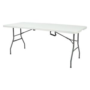 Mesa <span class=keywords><strong>Rectangular</strong></span> Plegable de Plástico Portátil para Bodas, Banquetes, Hoteles, Picnic al Aire Libre - Product Image 5
