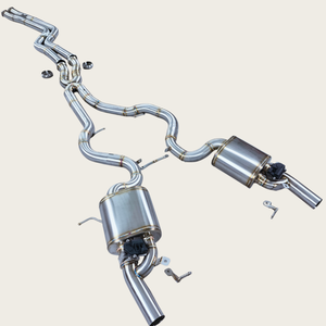 Système d'échappement Catback à valve à prix abordable pour BMW E92 335i N54 3.0T 2007-2015 avec embouts d'échappement - Product Image 1
