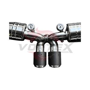 Système d'échappement Valvetronic Vortex en acier inoxydable poli 304 haute performance, soudé TIG, pour Porsche 911 991 GT3 4.0L - Product Image 6