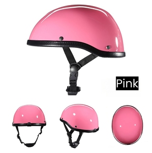 Hot bán nhỏ e-xe đạp Mũ bảo hiểm mùa hè Scooter nửa mặt Mũ bảo hiểm xe máy Mũ bảo hiểm - Product Image 4