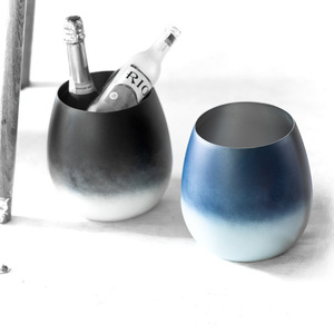 <span class=keywords><strong>Seau</strong></span> <span class=keywords><strong>à</strong></span> glace portable 5L en acier inoxydable thermolaqué pour bouteilles de vin ou de bière, idéal pour les fêtes modernes - Product Image 5