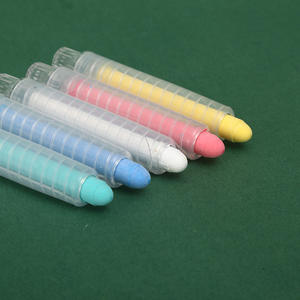 Ensemble de <span class=keywords><strong>craie</strong></span> sans poussière soluble dans l'eau effaçable 12 couleurs personnalisées pour l'écriture et la peinture scolaires pour enfants griffonnage avec <span class=keywords><strong>porte</strong></span>-<span class=keywords><strong>crayon</strong></span> - Product Image 3