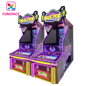 2024 nouvelle Arcade à jetons lanceur enfants balle buster tir vidéo lancer balle simulateur compétence tirer balle Machine de jeu - Product Image 5