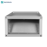 Ventilateur de gaine rectangulaire en ligne 1950 CFM pour système de ventilation HVAC, souffleur d'extraction à haute pression statique avec contrôle de vitesse, ventilateur de circulation d'air