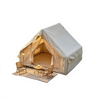 Tente de camping familiale gonflable automatique en tissu Oxford imperméable et robuste, grande capacité, pour l'extérieur