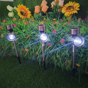 Projecteur solaire LED moderne pour <span class=keywords><strong>jardin</strong></span> familial, idéal pour pelouse extérieure, indice IP65, certifié ROHS - Product Image 3