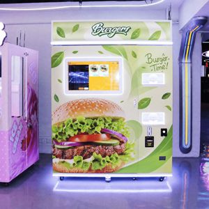 Máquina Expendedora de Hamburguesas Iplaysmart, Equipo Automático para el Lugar de Trabajo, Oficina, Sala de Descanso, Cantina, Comedor de Autoservicio - Product Image 1