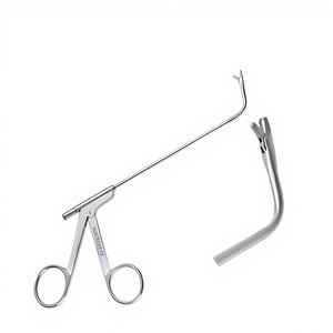 Pinzas de Sinuscopia GRUENWALD de Corte Pasante 2 mm, Curvatura de 70° hacia Arriba, Apertura Trasera, 5 Unidades Manuales, Certificación CE Clase II ENT - Product Image 1