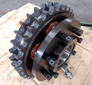 มอเตอร์คลัทช์มีความยืดหยุ่นสำหรับ TL200 TL250ป้องกันการเสียดสีประเภทแรงเสียดทาน TL - Product Image 3