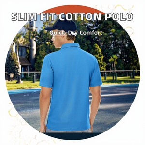 Chemises pour hommes décontractées, coupe ajustée, tricotées, imprimées, manches courtes, respirantes, séchage rapide, anti-plis, 100% coton, haute qualité, vente en gros - Product Image 2