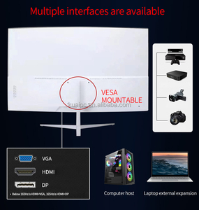 27 inch góc nhìn rộng chơi game Màn hình Ultra Slim thiết kế 2K 1440p FreeSync 1ms 144Hz cong chơi game màn hình - Product Image 5