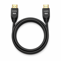 Câble certifié 2.2, 96 Gbit/s, 16K 60Hz, connecteur plaqué or, gaine PVC tressée, prend en charge 8K/16K pour caméra et ordinateur