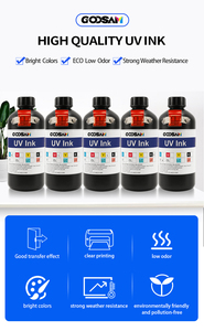 Goosam 1000ml Compatible Lus170 Lus-170 Lus 170 Uv Encre pour Mimaki Ujf 6042 Ujf3042 Ujf 6042 3042 Uv Imprimante avec Puce - Product Image 4