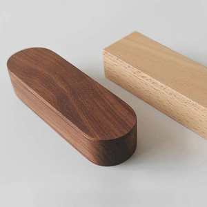Wood Cat Whiskers Storage Box Magnetic <b>Sliding</b> Lid Rectangle Shape Solid Wood Neatening Storage For Cat - Product Image 2