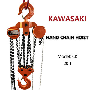 KAWASAKI CK รอกโซ่มือสำหรับงานหนัก20T 3ม. G80โซ่เหล็กป้องกัน IP56สำหรับวัสดุก่อสร้างร้านค้าเครื่องมือเหมืองที่ใหม่ - Product Image 3