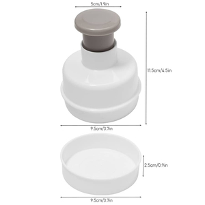 1 pièce Presse à galettes de <span class=keywords><strong>hamburger</strong></span> manuelle en PP, pour galettes de bœuf, galettes de crevettes et autres aliments, avec poignée confortable, pour galettes <span class=keywords><strong>maison</strong></span> - Product Image 6