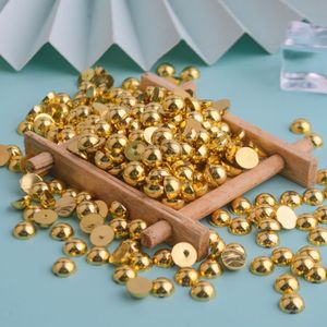 Ongles Strass <span class=keywords><strong>Code</strong></span> Mixte Demi-Cercle ABS Perle Or Argent DIY Nail Demi-Cercle Perle DK010 - Product Image 3