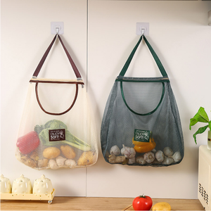 Bolsas de malla reutilizables <span class=keywords><strong>para</strong></span> colgar frutas y verduras - Diseño plegable, portátil y transpirable <span class=keywords><strong>para</strong></span> viajes y almacenamiento en la cocina, uso multifuncional <span class=keywords><strong>para</strong></span> el hogar y caravanas - Product Image 1