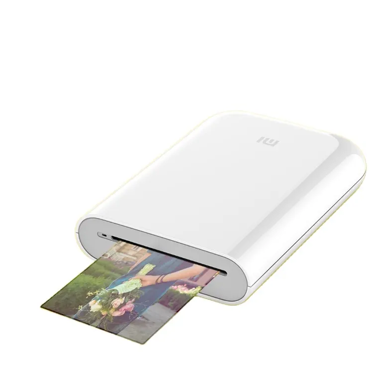 Imprimante photo portable Xiaomi Mi originale 500mAh 300dpi Micro-USB sans encre avec impression sans fil Mini imprimante photo de poche