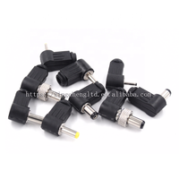 Adaptateur de prise mâle DC Power 90 degrés mâle 5.5x2.1mm/5,5x2.5mm/4.8x1.7mm/4.0x1.7mm/3.5x1.3mm/2,5x0.7mm/2.0x0.6mm/3.5x1.1mm