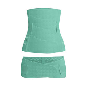 Faja Moldeadora de Cuerpo para Mujer Posparto, para Parto <span class=keywords><strong>Vaginal</strong></span> o Cesárea, Transpirable, Cinturón de Entrenamiento de Cintura - Product Image 4