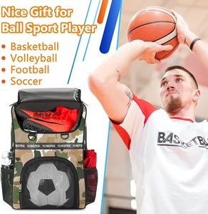 Sac à dos de basketball personnalisé de haute qualité, imperméable, grande capacité, décontracté, pour le sport en plein air, échantillon gratuit - Product Image 2