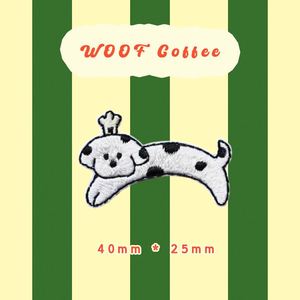 Patch brodé thermocollant style coréen à rayures Dalmatien pour embellissement de sac DIY et ruban - Product Image 6