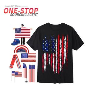 2025 Custom T Shirt Campaign Gov Short Sleeve Logo Screen Printing Promotional Item Shirt for Men T-Shirt Wholesale - Product Image 3